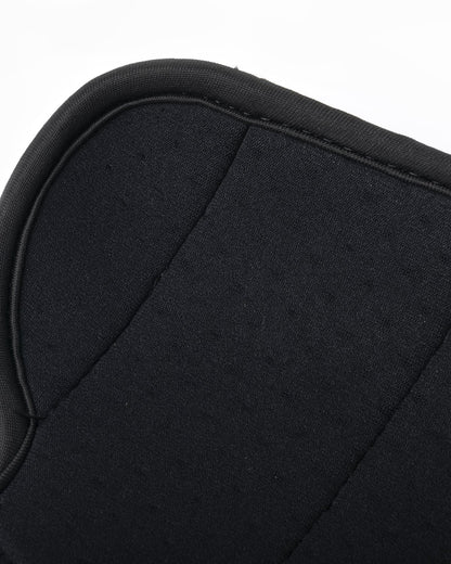 LeMieux Turnout Boots - Black Horse Boots, Equine Leg Protection, Winter Turnout, Close-up detail