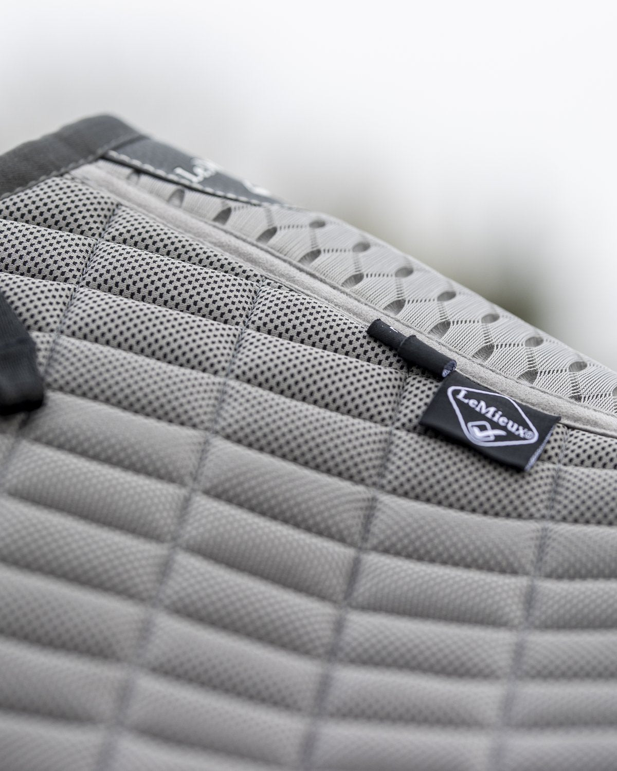LeMieux Self-Cool Dressage Square Polar Grey