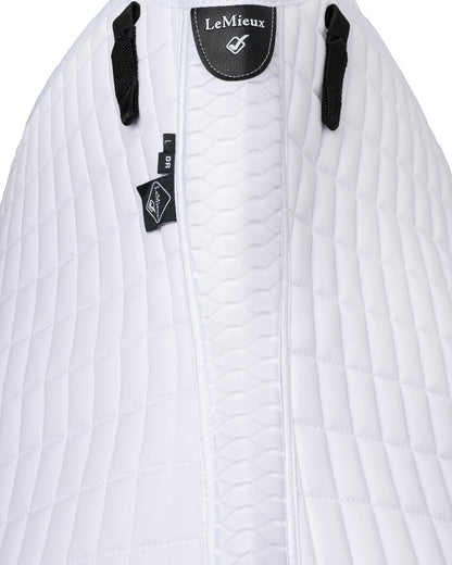 LeMieux Self-Cool Dressage Square Arctic White