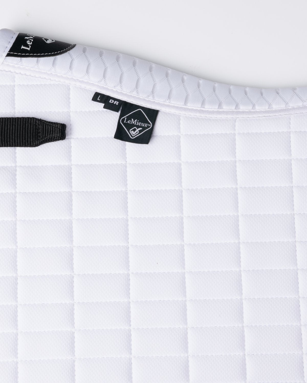 LeMieux Self-Cool Dressage Square Arctic White