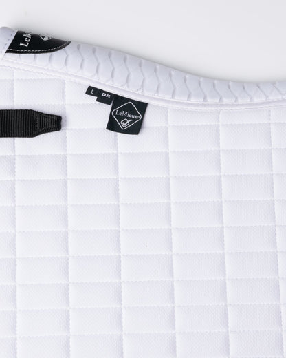 LeMieux Self-Cool Dressage Square Arctic White
