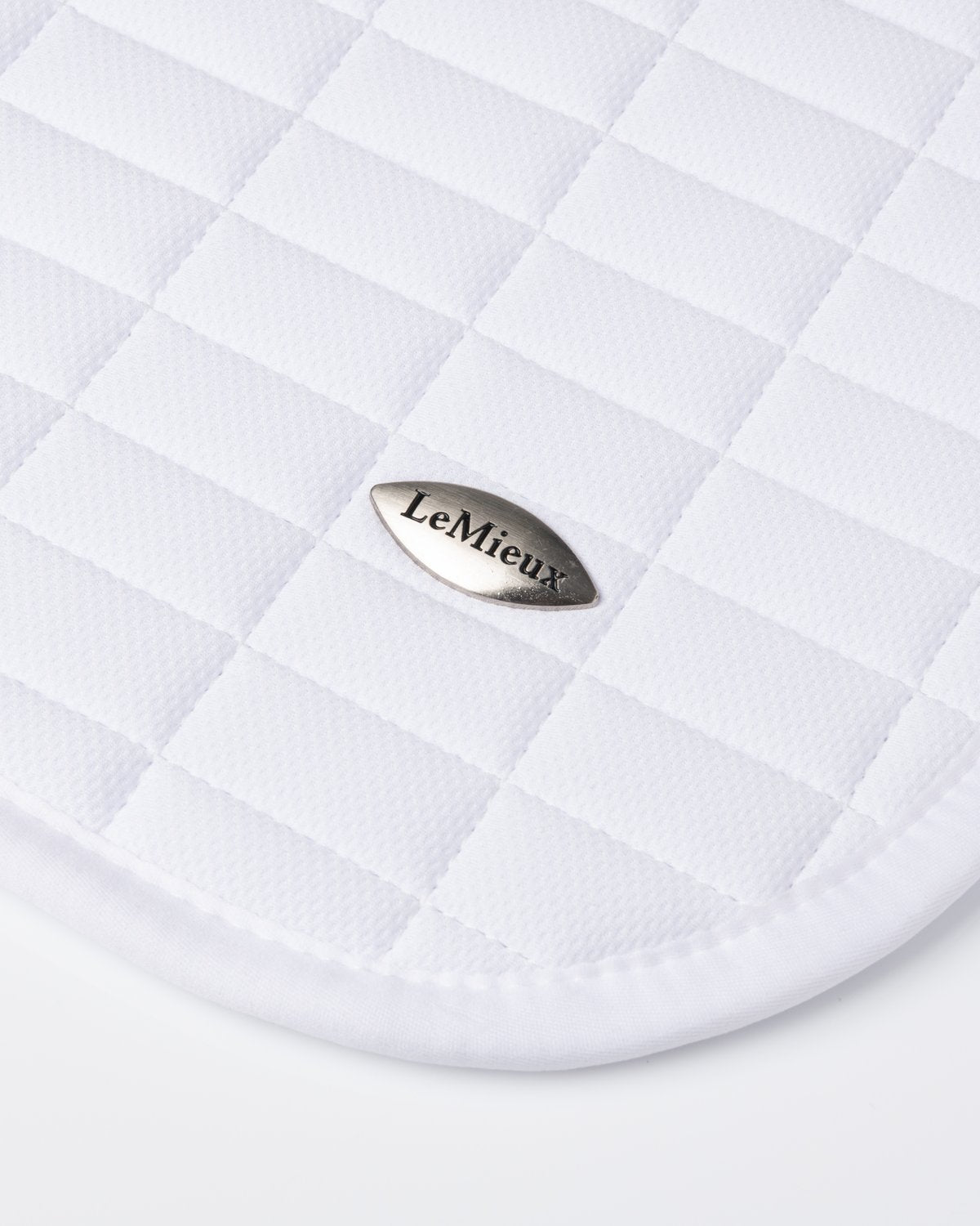 LeMieux Self-Cool Dressage Square Arctic White