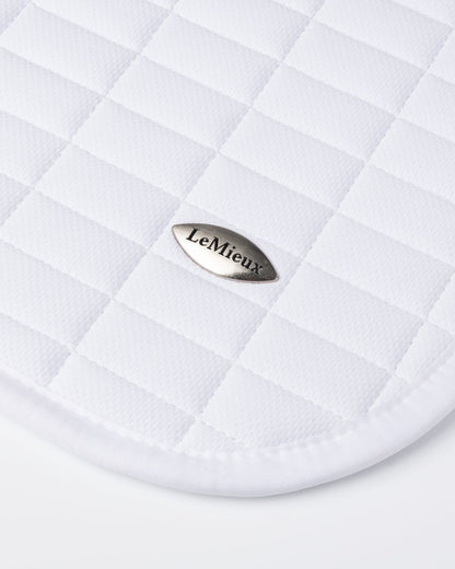 LeMieux Self-Cool Dressage Square Arctic White