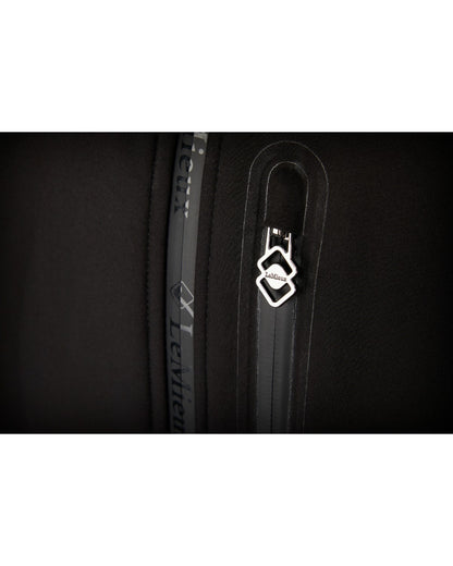 LeMieux Mens Elite Soft Shell Jacket Black: Water Resistant Riding Coat - Equiflair