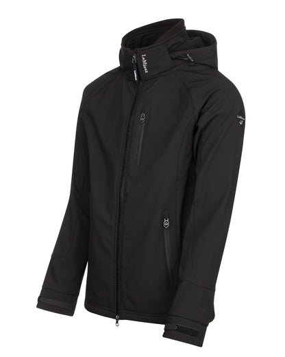 LeMieux Men's Elite Soft Shell Jacket Black | Water Resistant Riding Jacket