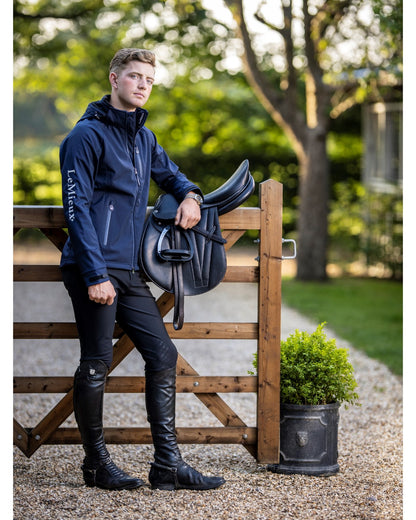 LeMieux Elite Soft Shell Jacket Navy: Equestrian Fashion, Men's Riding Apparel