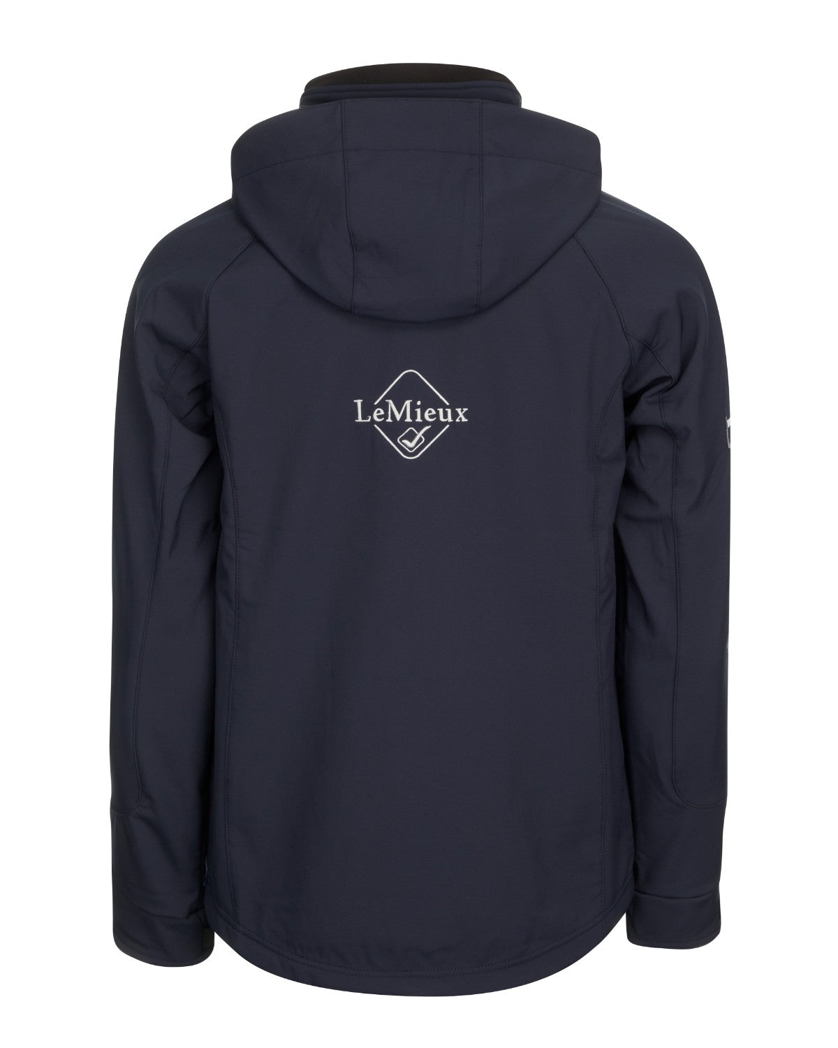 LeMieux Mens Elite Soft Shell Jacket Navy: Water Resistant & Breathable Riding Coat