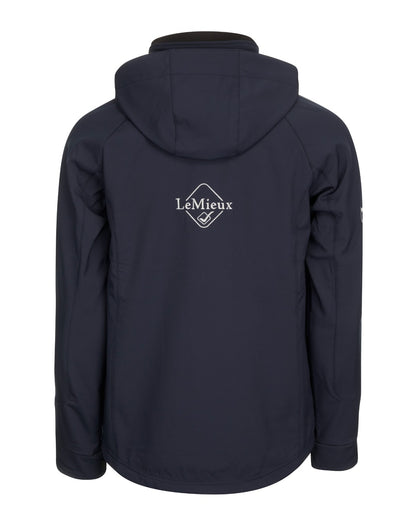 LeMieux Mens Elite Soft Shell Jacket Navy: Water Resistant & Breathable Riding Coat