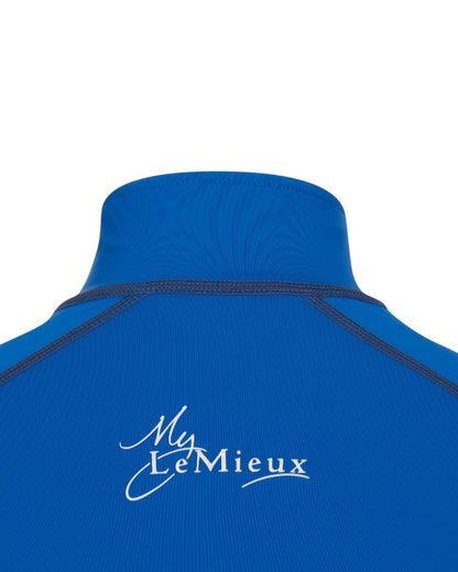 LeMieux Base Layer - Benetton Blue Equestrian Top, Equiflair Saddlery