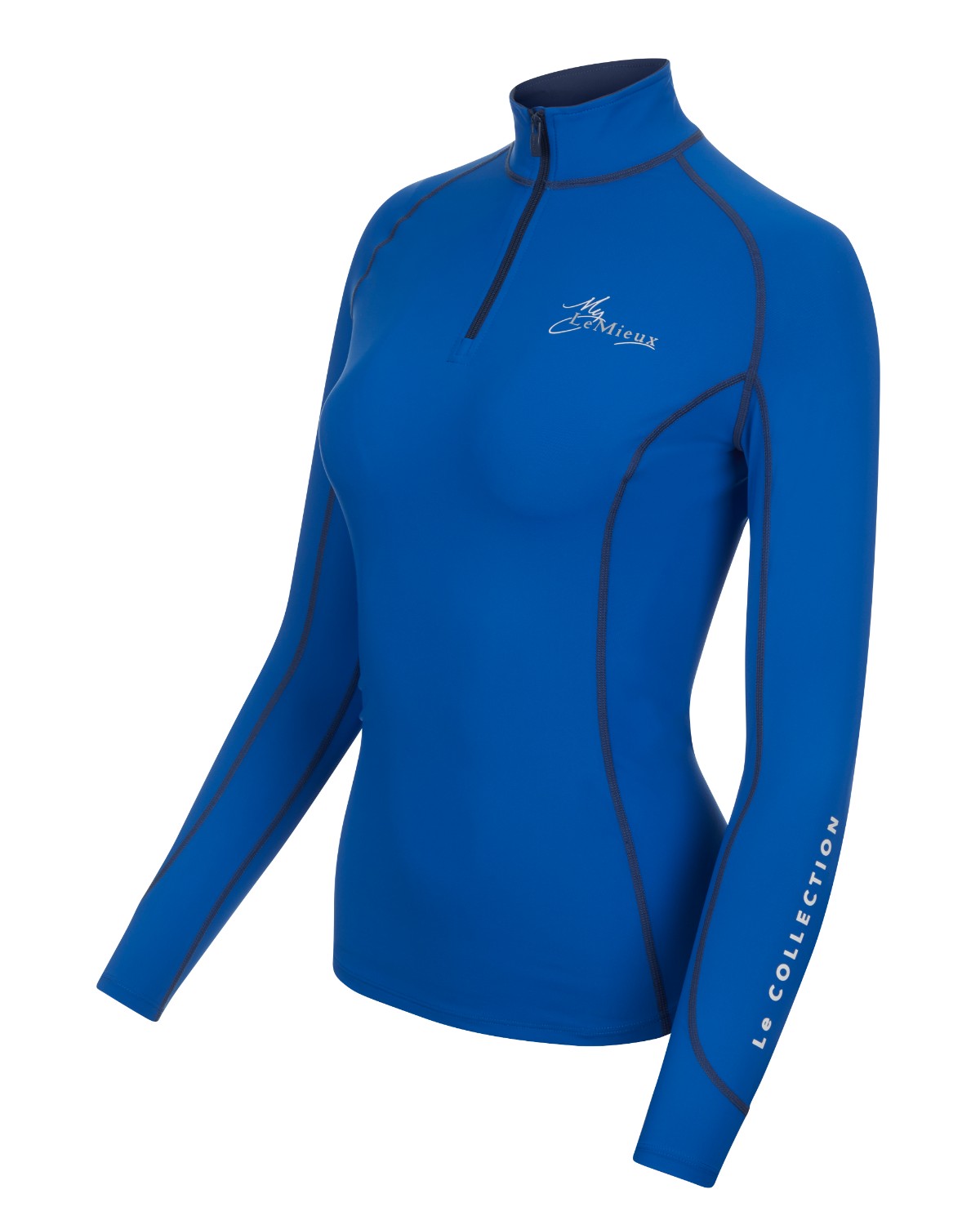 Lemieux Benetton Blue Base Layer Top - Long Sleeve Riding Apparel