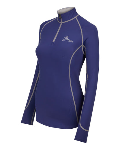 LeMieux Ink Blue Base Layer - UV Protection Riding Apparel | Equiflair
