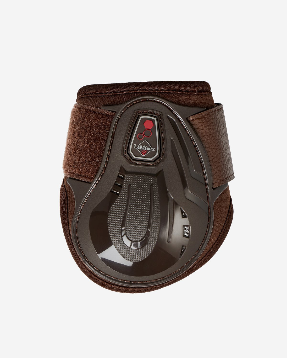 LeMieux Impact Compliant Fetlock Boots Brown | Horse Riding Equestrian Protection | Equiflair