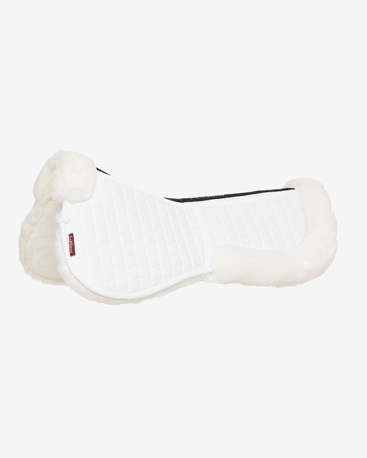 LeMieux Merino+ ProSorb 2 Pocket Half Pad White/White