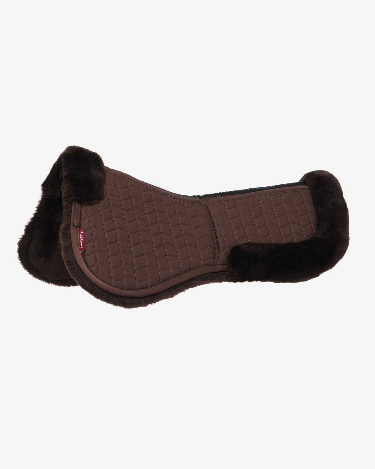 LeMieux Merino+ ProSorb 2 Pocket Half Pad Brown/Brown