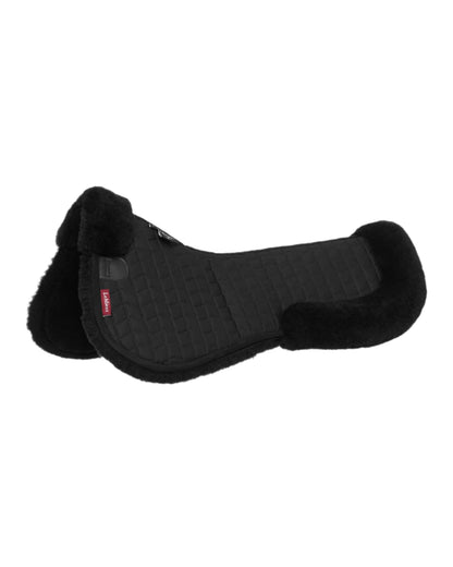 LEMIEUX Merino+ Half Pad - Black/Black - Horse Saddle Pad for Comfort & Support