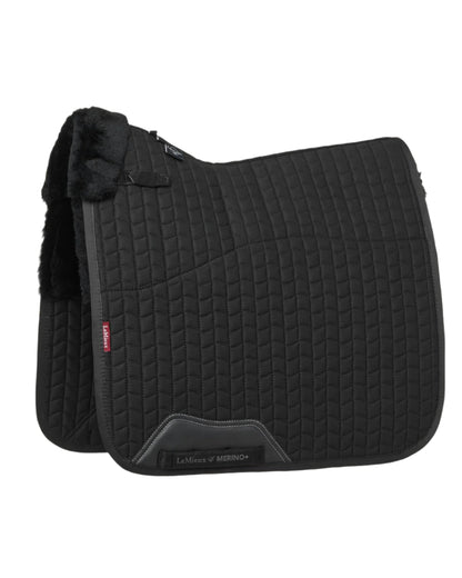LeMieux Merino+ Half Lined Dressage Square Black/Black