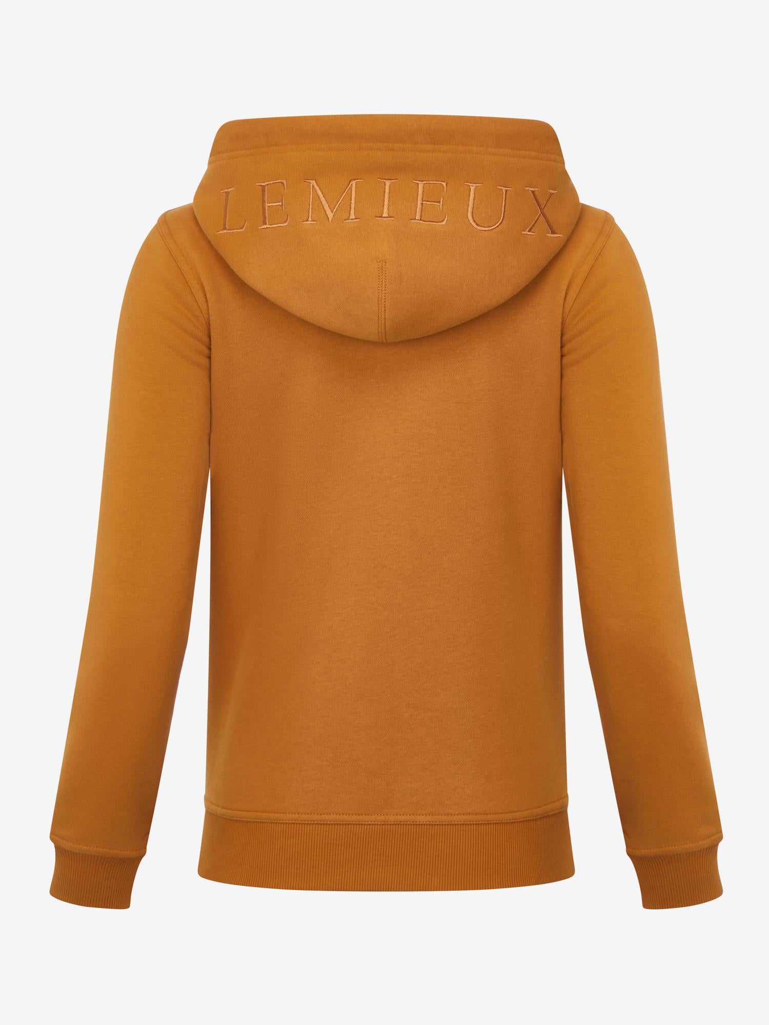 Lemieux Elle Zip Through Hoodie Ginger - Equestrian Sportswear | Equiflair