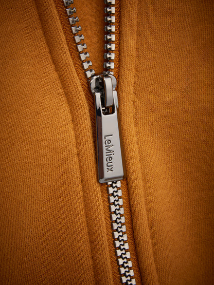 LeMieux Elle Zip Hoodie Ginger | Women's Riding Apparel | Equiflair