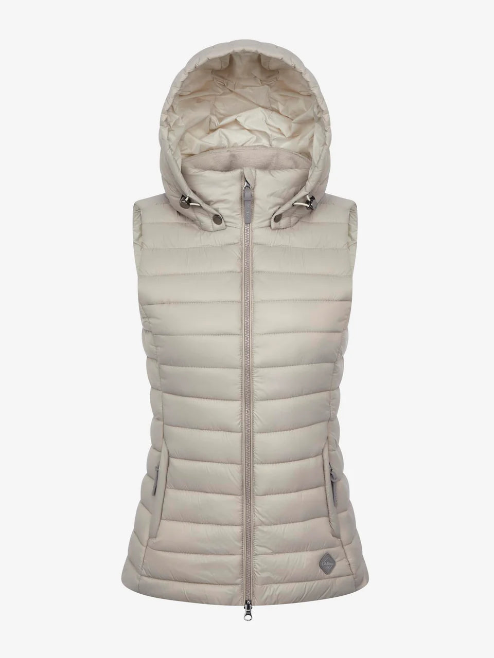 LeMieux Tilly Ash Hooded Puffer Gilet - Lightweight, Water-Resistant Vest with Detachable Hood. Equiflair