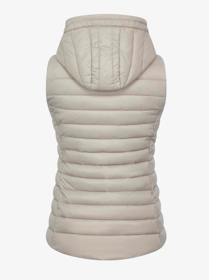 LeMieux Tilly Hooded Puffer Gilet Ash - Women's Sleeveless Padded Vest