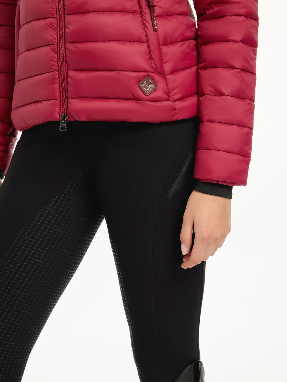LeMieux Tilly Hooded Puffer Jacket Ember: Lightweight & Water-Resistant
