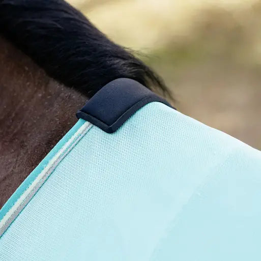 LeMieux Arika Armour-Tek Fly Rug Aqua - Horse Fly Protection with UV shield