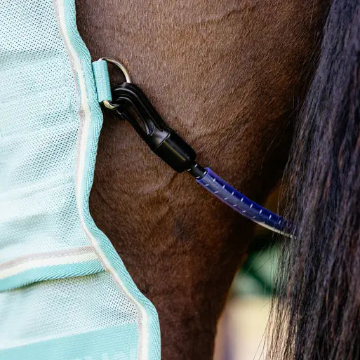 LeMieux Arika Armour-Tek Aqua Fly Rug: Lightweight mesh, UV protection horse fly sheet.