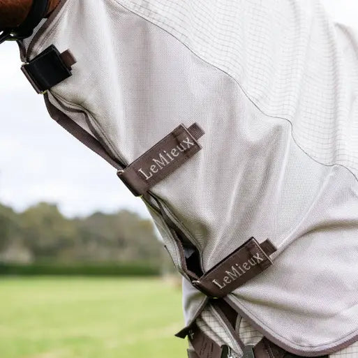 LEMIEUX ARIKA SUNSTOPPER SHEET STONE - Horse Rug for Sun Protection & Fly Control