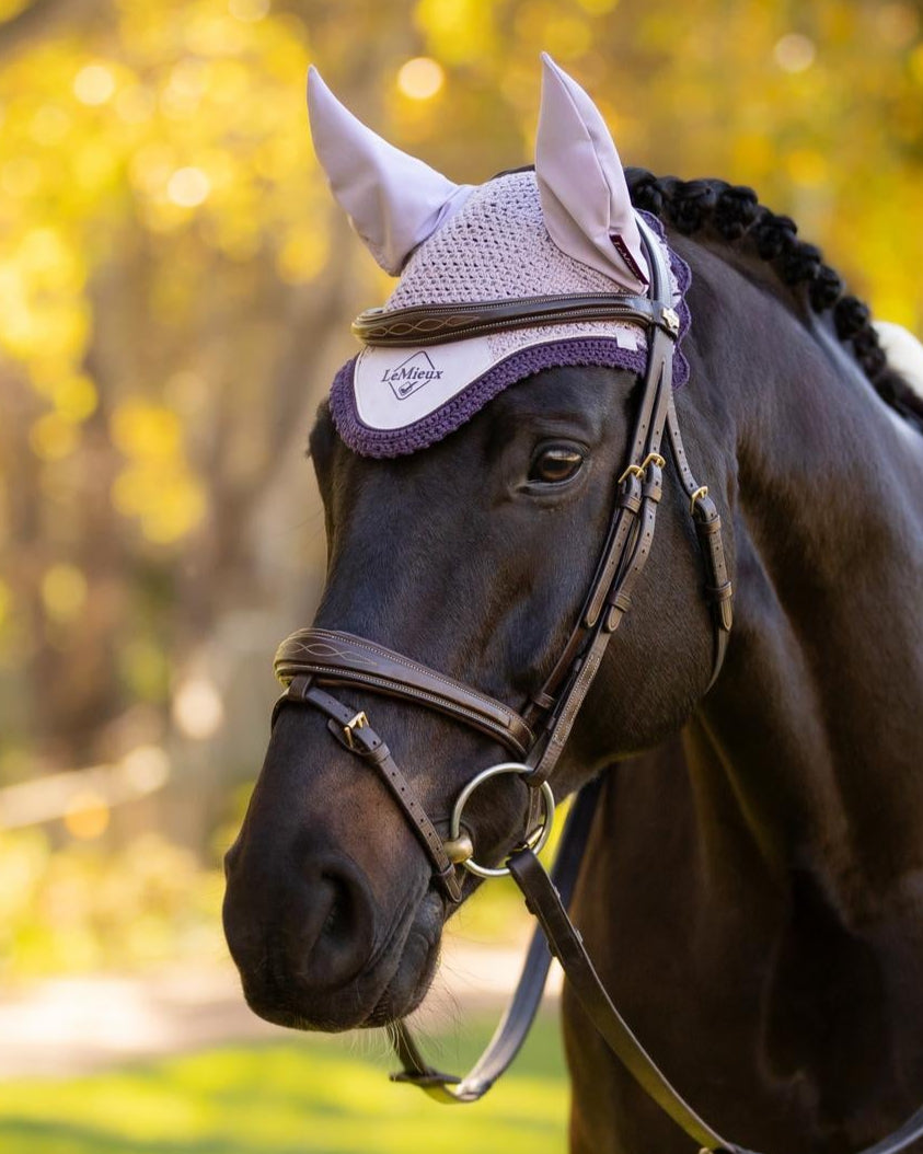LeMieux Classic Fly Hood Lilac