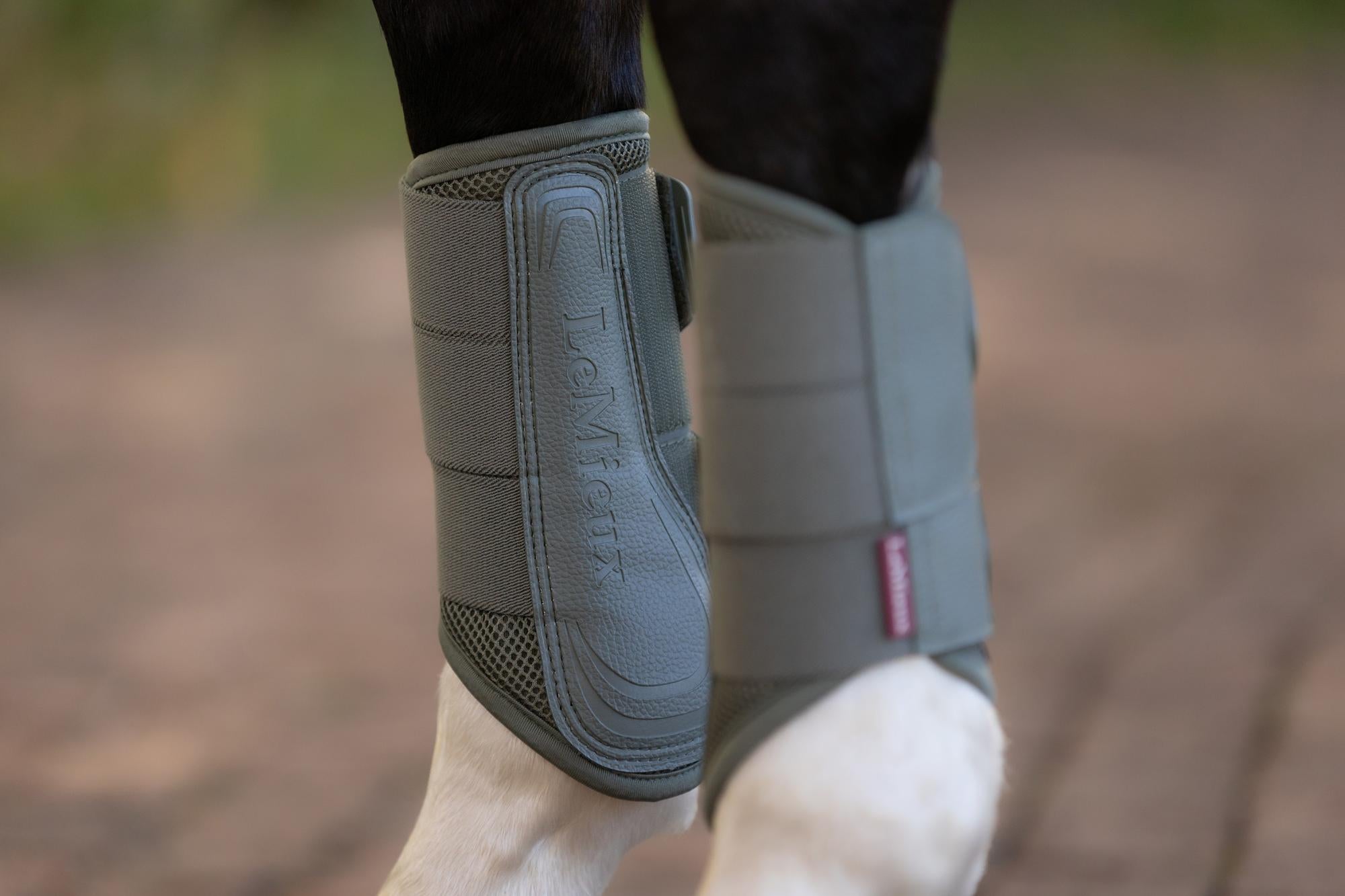 LeMieux Arika Mesh Brushing Boots Rosemary