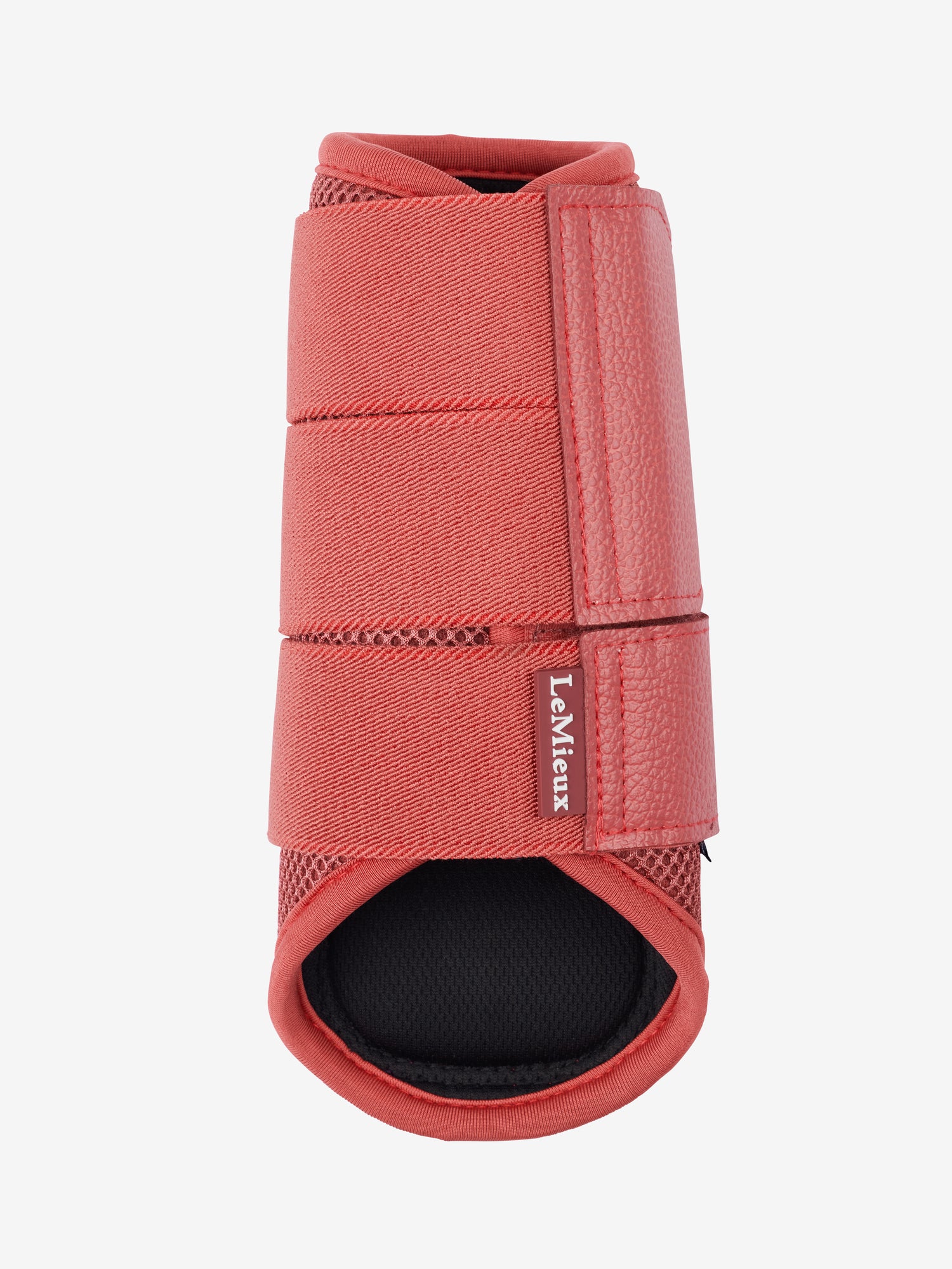 LeMieux Arika Mesh Brushing Boots Cranberry