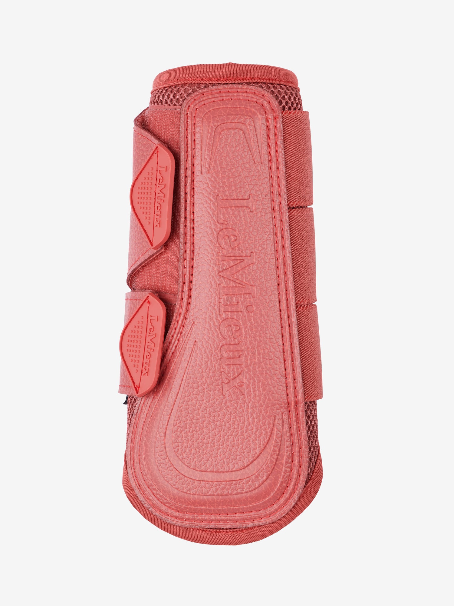 LeMieux Arika Mesh Brushing Boots Cranberry