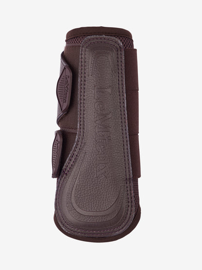 LeMieux Arika Mesh Brushing Boots Damson