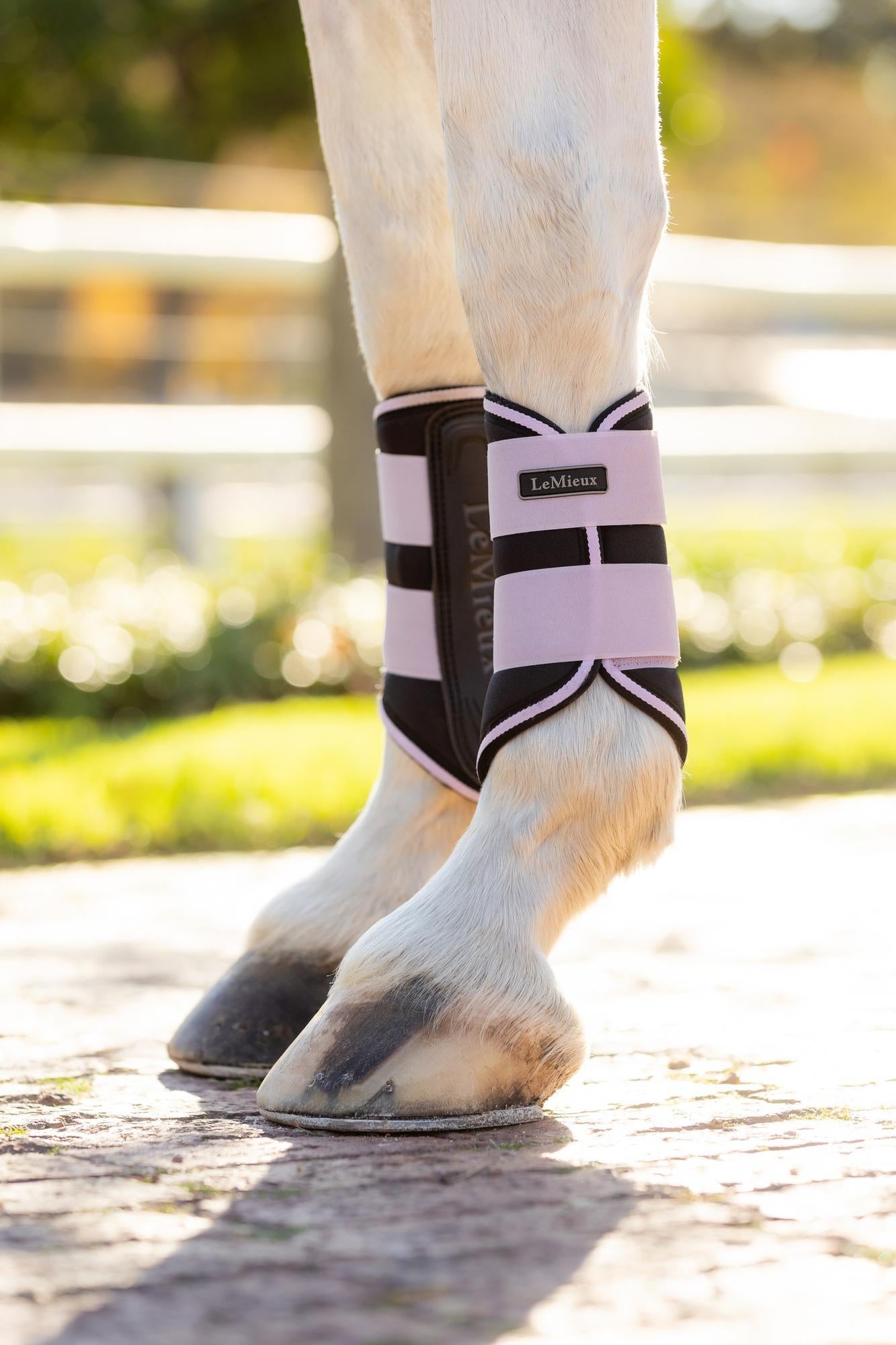 LeMieux Grafter Brushing Boots Lilac