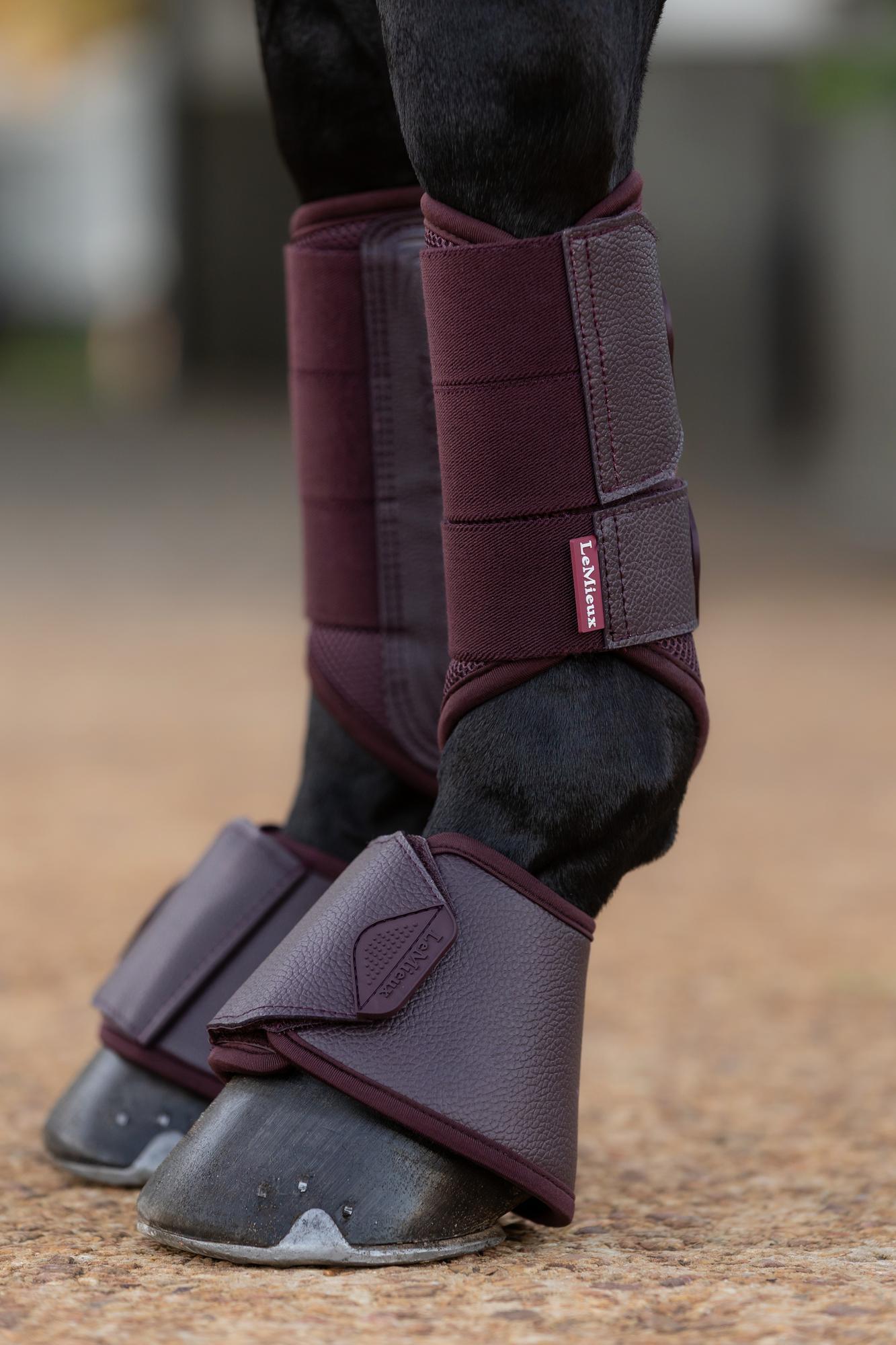 LeMieux Arika Over Reach Boots Damson