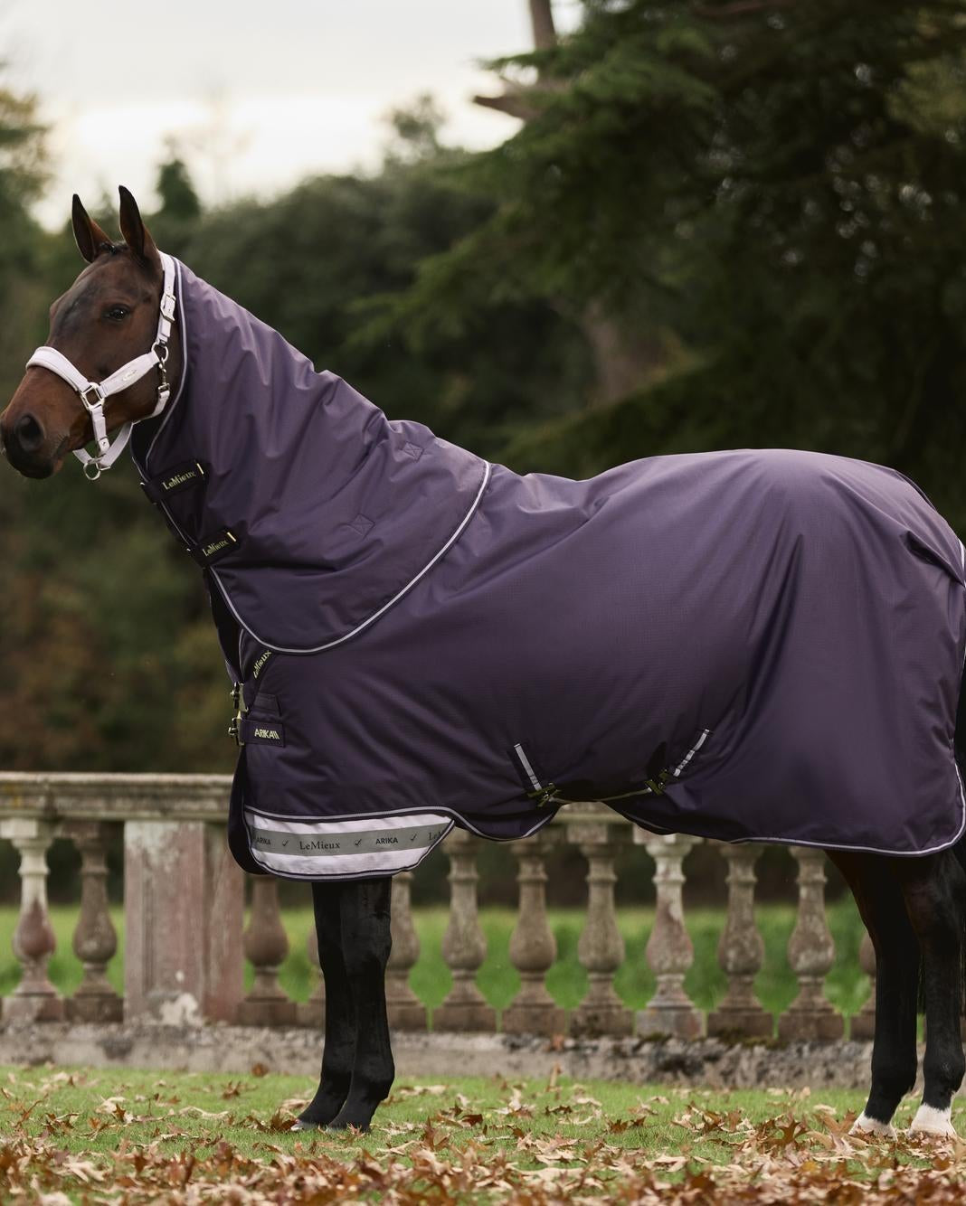 LeMieux Arika Ripstop 0g Turnout Rug Juniper