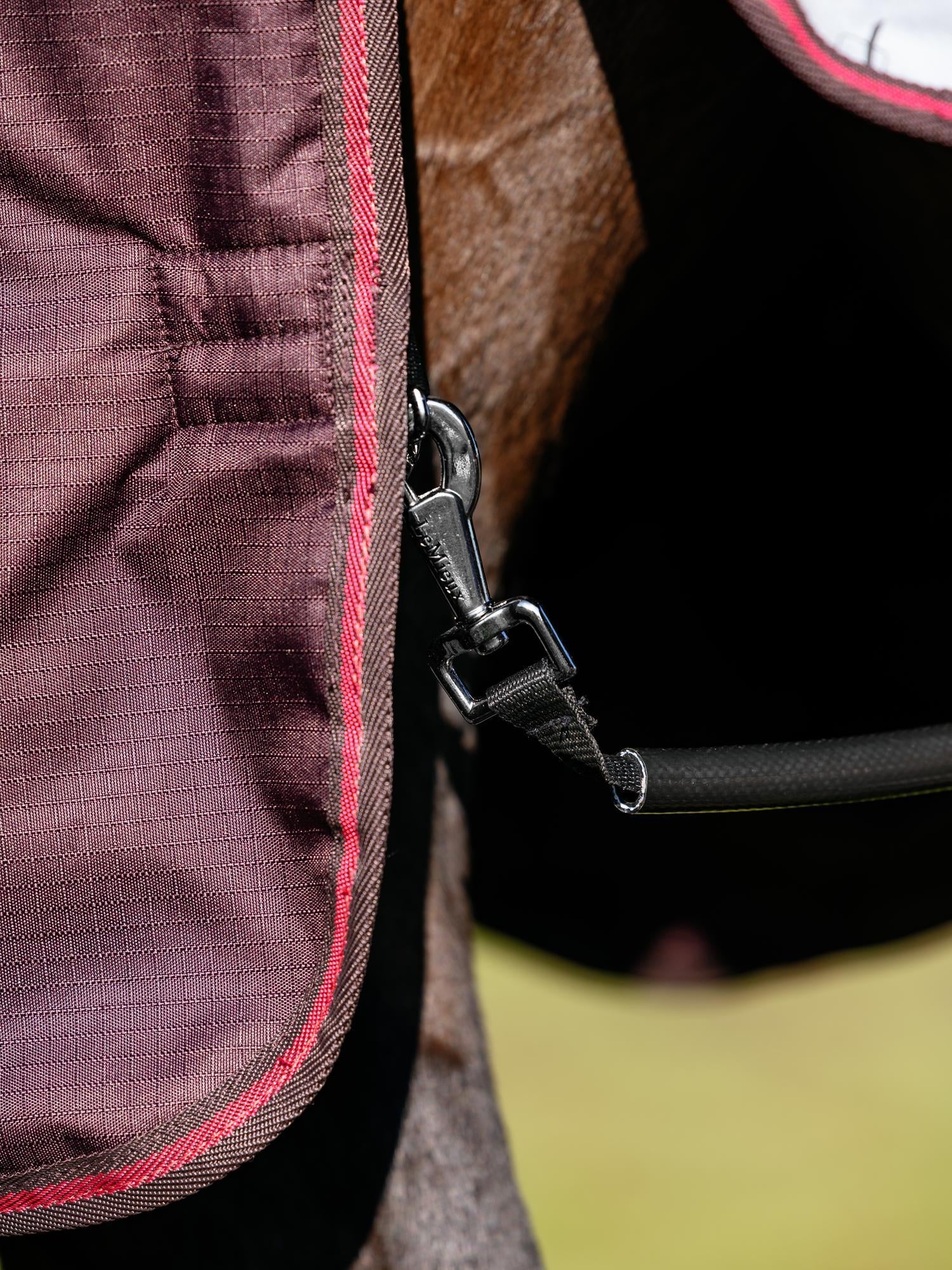 LeMieux Arika Ripstop 0g Turnout Rug Cranberry