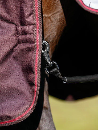 LeMieux Arika Ripstop 0g Turnout Rug Cranberry