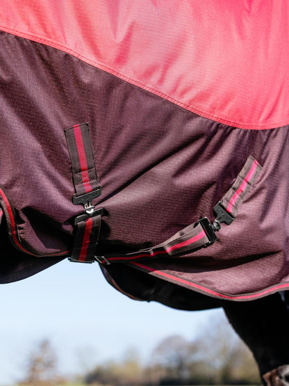 LeMieux Arika Ripstop 0g Turnout Rug Cranberry