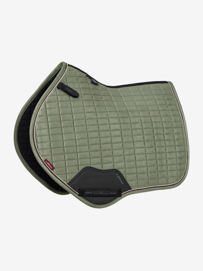 LeMieux Suede Close Contact Saddle Pad - Rosemary Equestrian Horse Riding Equipment