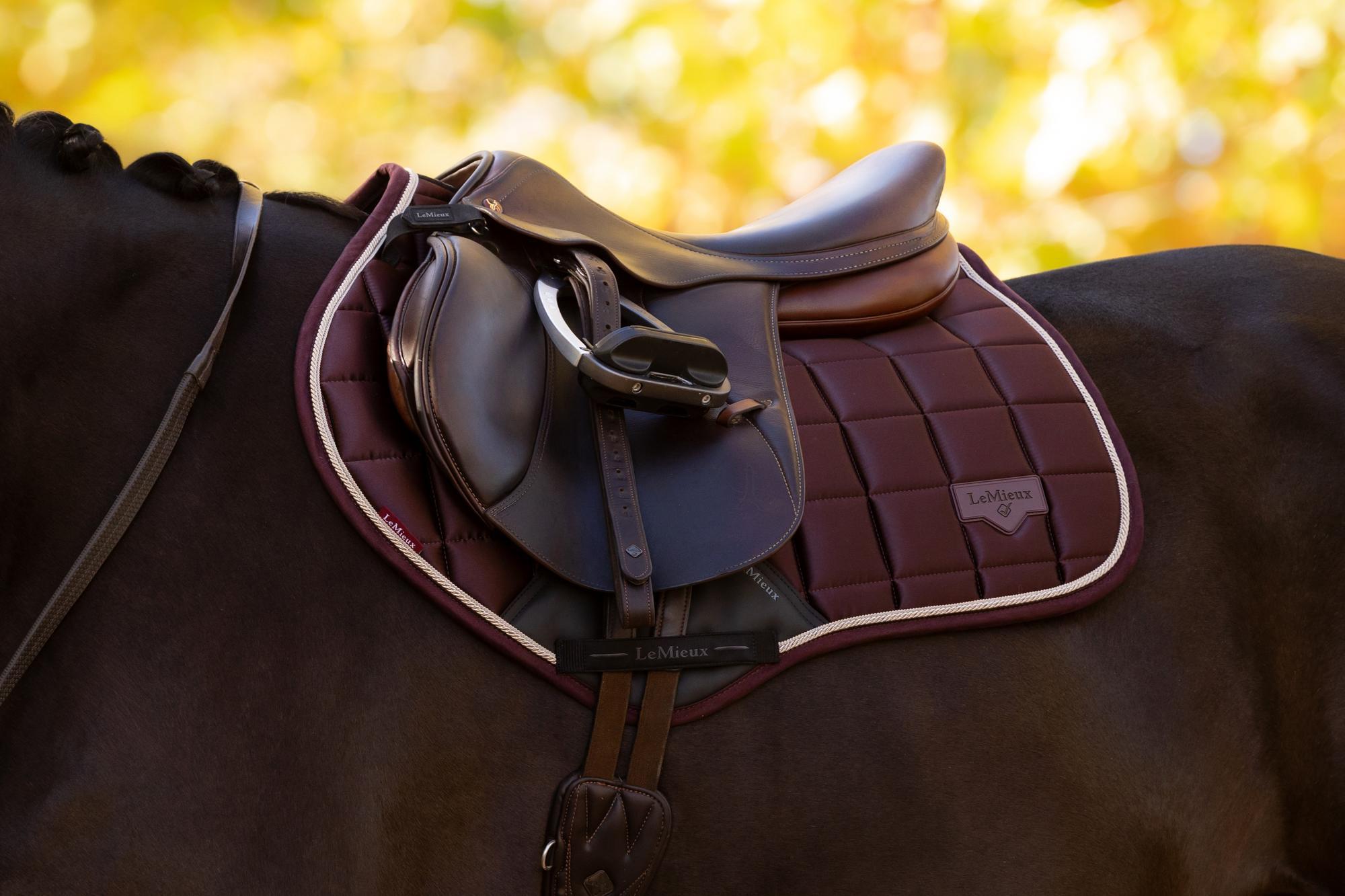 LeMieux Loire Classic Close Contact Square Damson