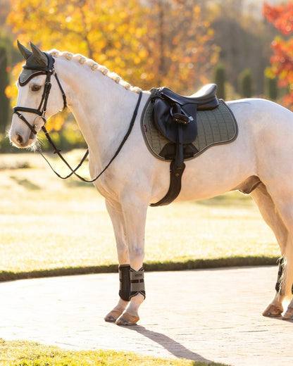 LEMIEUX Suede GP Square Rosemary Horse Saddle Pad Equestrian Tack