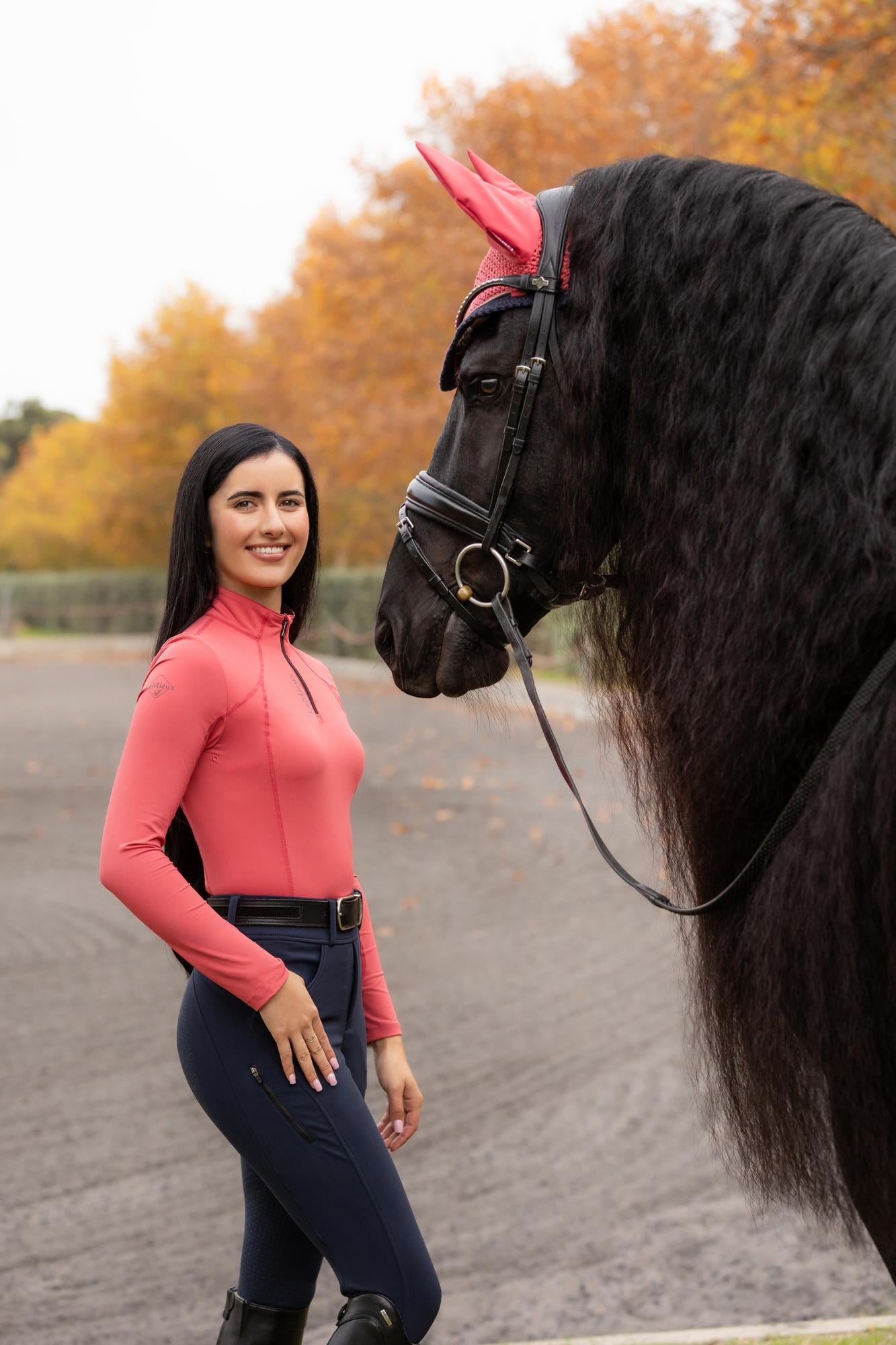 LeMieux Classique Base Layer Cranberry