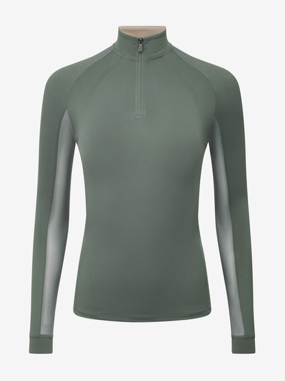 LEMIEUX HALLE Lightweight Base Layer Rosemary | Long Sleeve Equestrian Top Equiflair