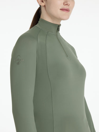LeMieux Halle Lightweight Base Layer Rosemary - UV30+ Riding Shirt