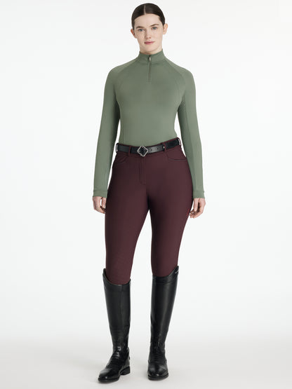 LeMieux Halle Lightweight Base Layer Rosemary - Equestrian Women's Riding Apparel, Pants, and Boots