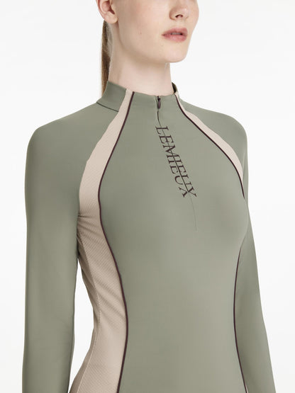 LEMIEUX PHILIPPA Rosemary Mesh Base Layer Riding Shirt - Equestrian Top