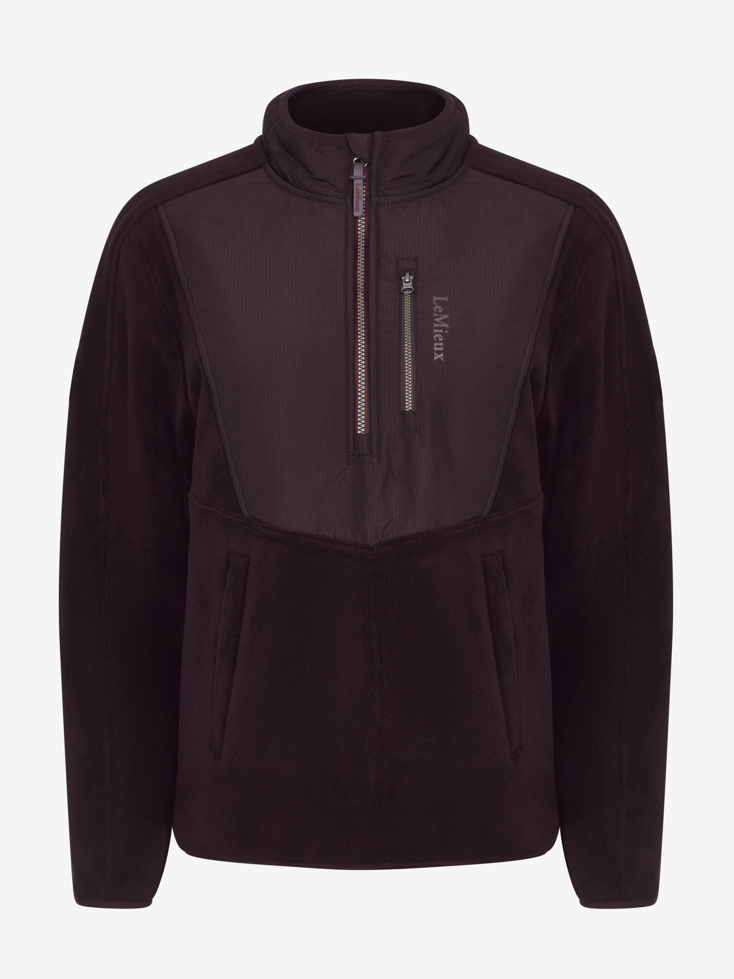 LeMieux Clara Hybrid Fleece Damson