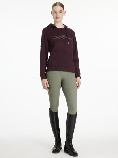 LeMieux Elspeth Damson Hoodie from Equiflair: Stylish Equestrian Riding Apparel