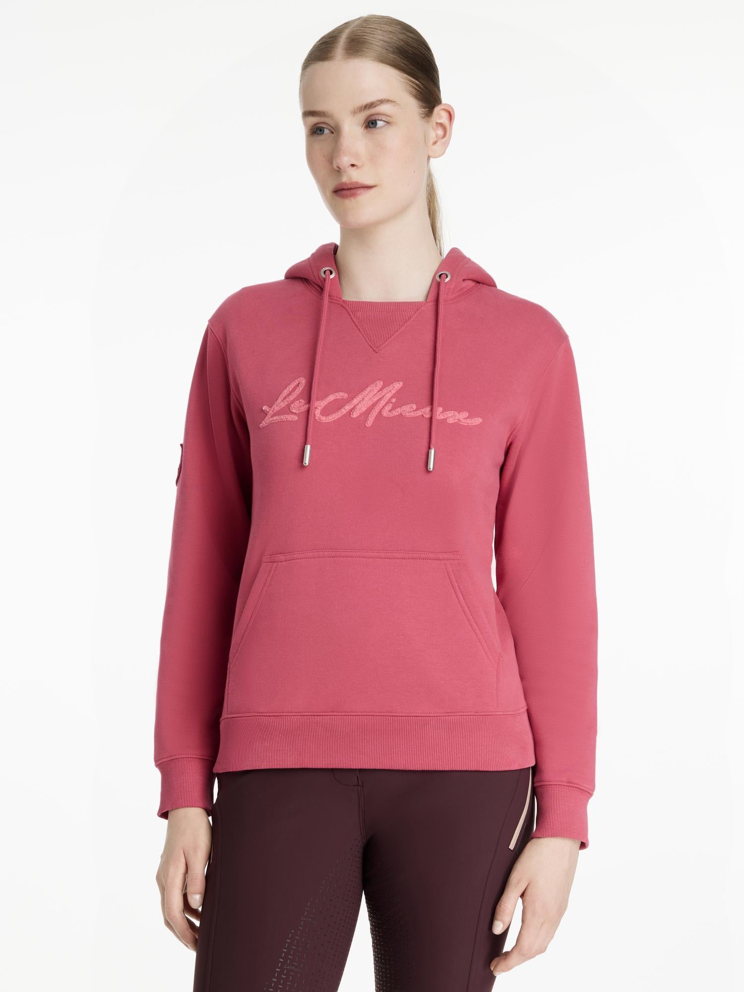 LeMieux Elspeth Cranberry Hoodie - Equestrian Women's Fashion